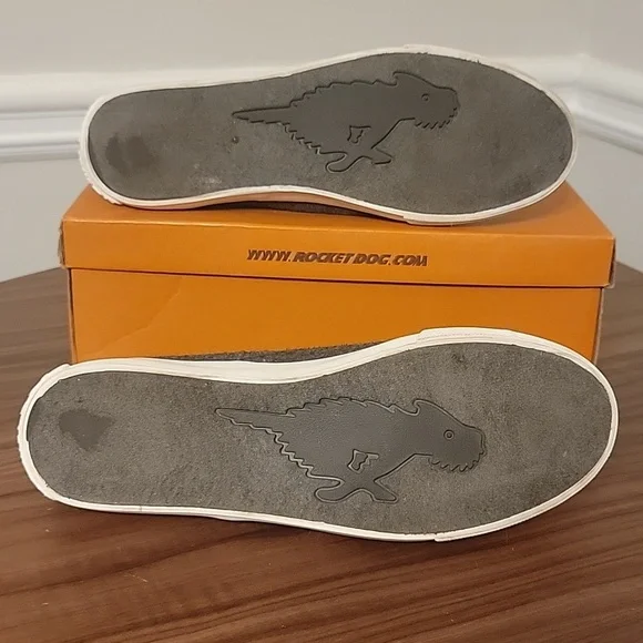 Rocket Dog Cabinjo in Charcoal 10M Women Cabin Joshua Fabric - Picture 8 of 16